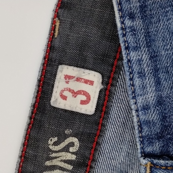 Guess women's size 31 bootcut jeans 34" inseam y2k - Picture 7 of 13